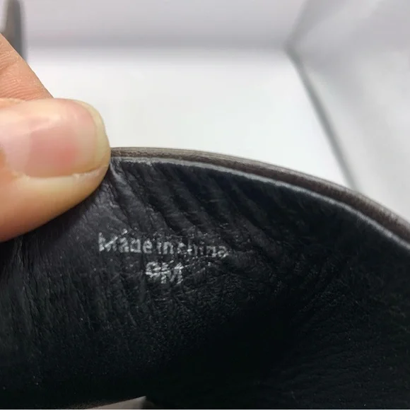 Diane Von Furstenberg heels flip flop open toe Women's Brown 9M Made in Italy - Picture 7 of 8